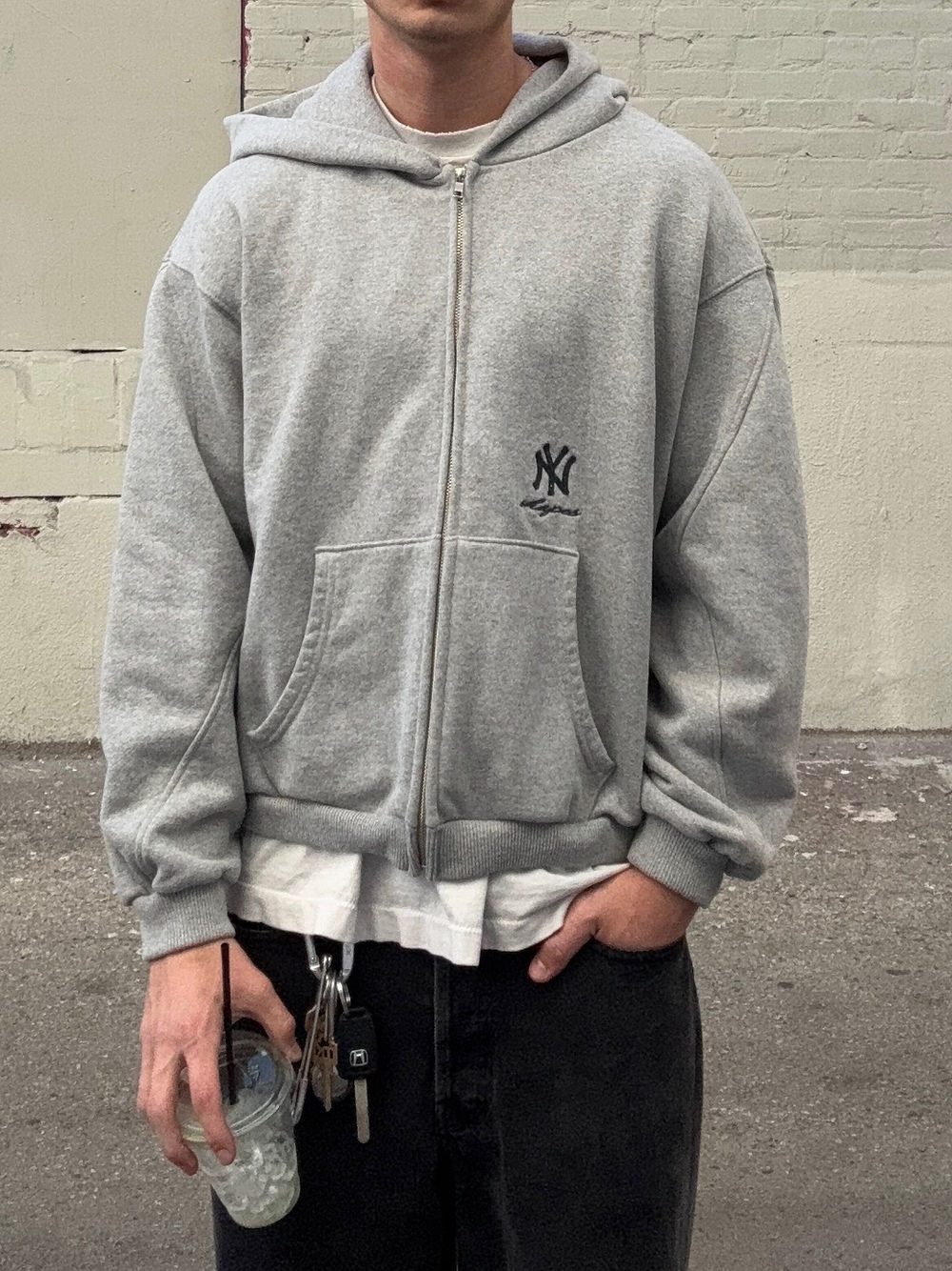Graphic Zip Up